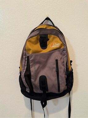 Lowe Alpine Daypack Backpack Yellow and Gray